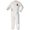 Kleenguard A40 Coveralls - Zipper Front, XXL, 25 PK, White KCC44305